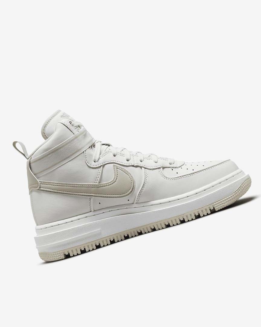 Botas Nike Air Force 1 Hombre Blancas Blancas Beige Claro | AR2958