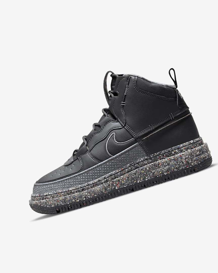 Botas Nike Air Force 1 Hombre Gris Oscuro Gris Gris Oscuro Negras | AR1105