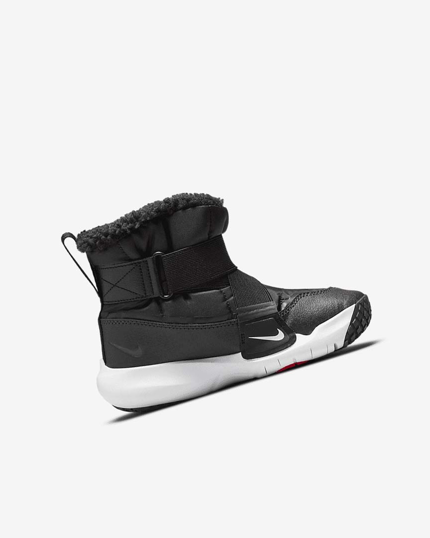 Botas Nike Flex Advance Niña Negras Gris Oscuro Rojas Blancas | AR2519