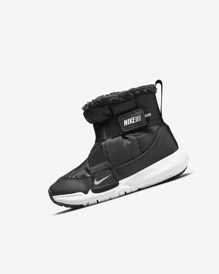 Botas Nike Flex Advance Niña Negras Gris Oscuro Rojas Blancas | AR2519