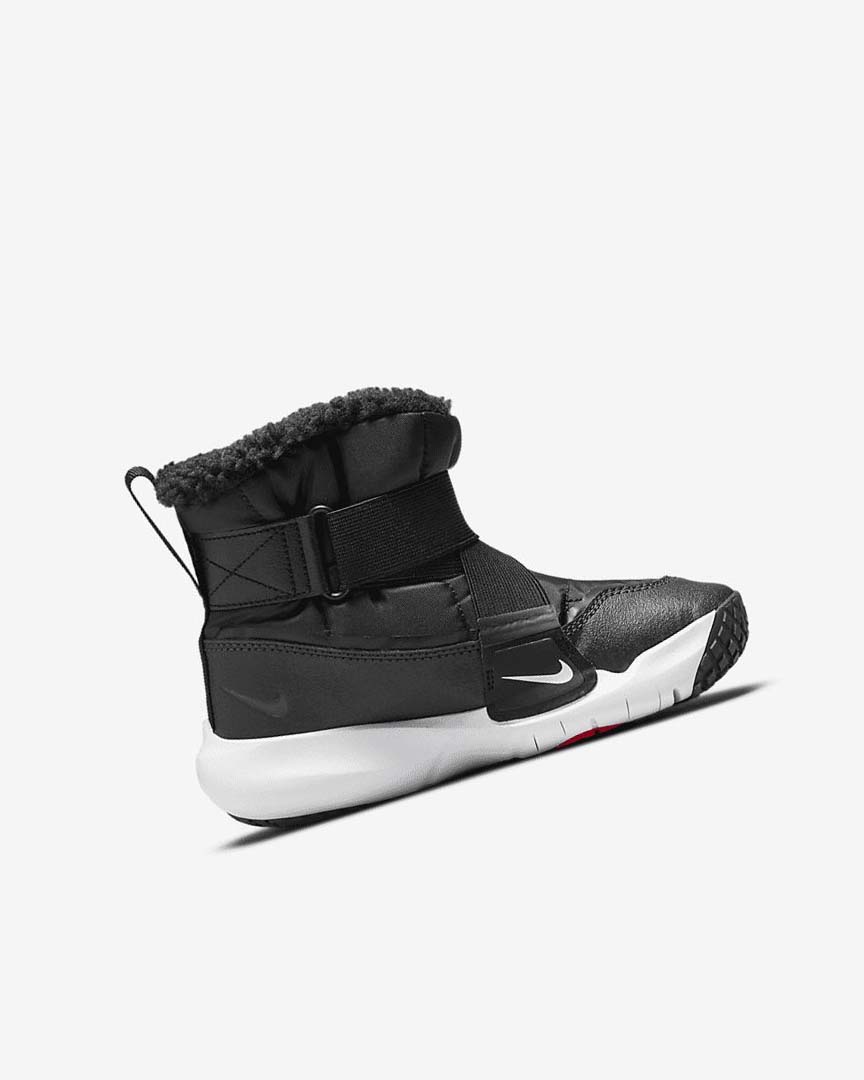 Botas Nike Flex Advance Niño Negras Gris Oscuro Rojas Blancas | AR2788