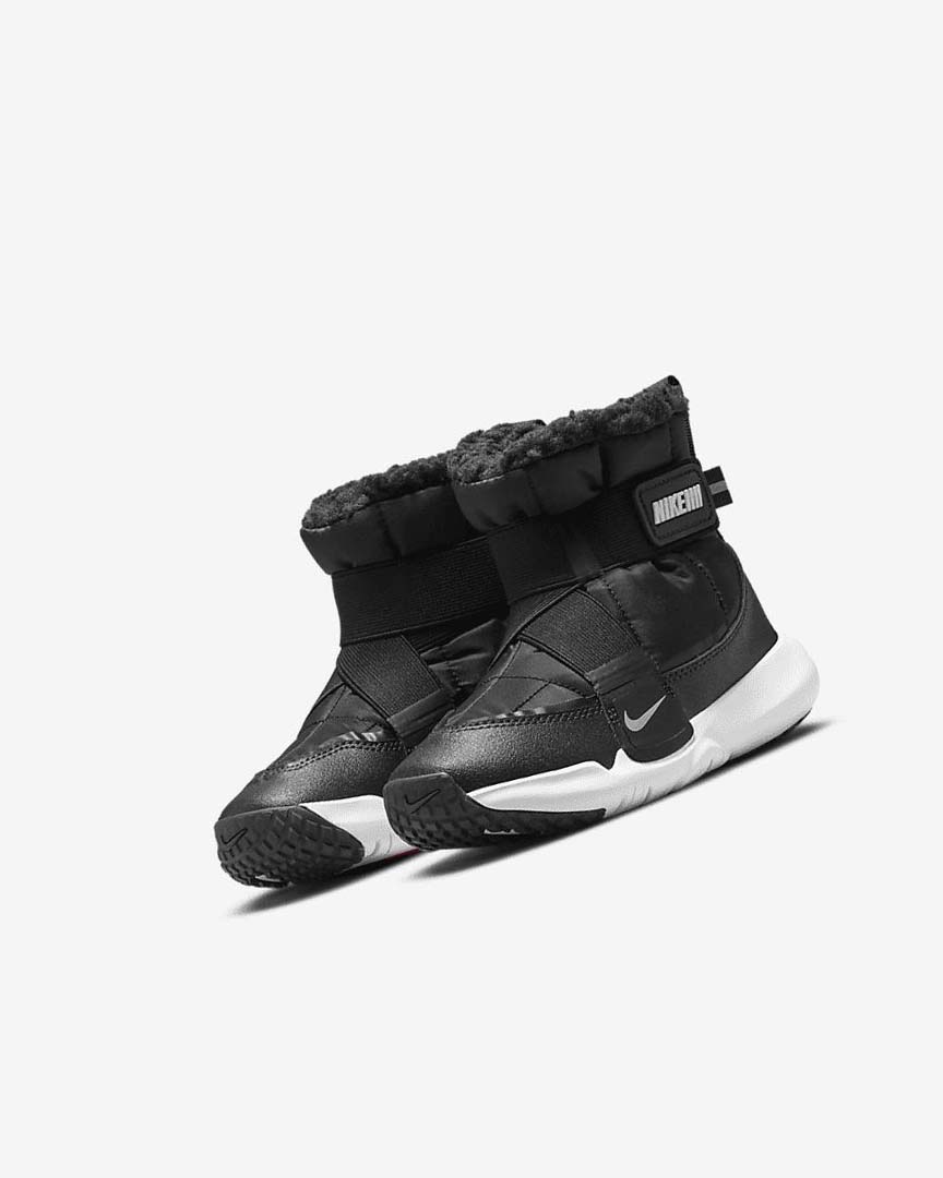 Botas Nike Flex Advance Niño Negras Gris Oscuro Rojas Blancas | AR2788