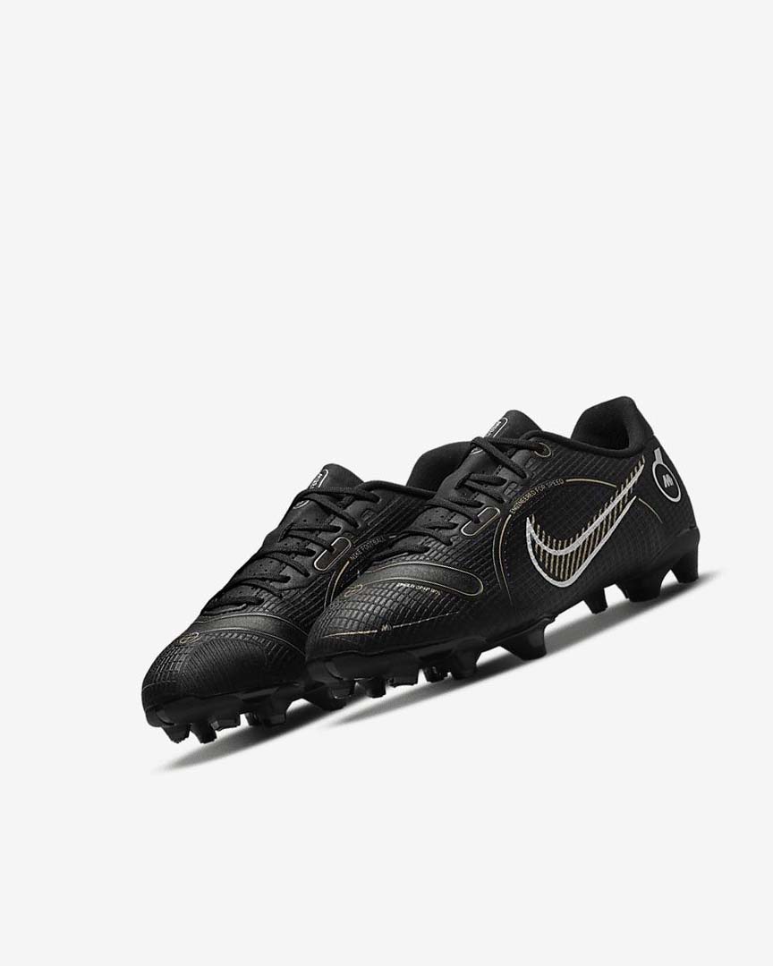 Botas de Futbol Nike Jr. Mercurial Vapor 14 Academy MG Niño Negras Metal Plateadas Gris Metal Doradas | AR2242