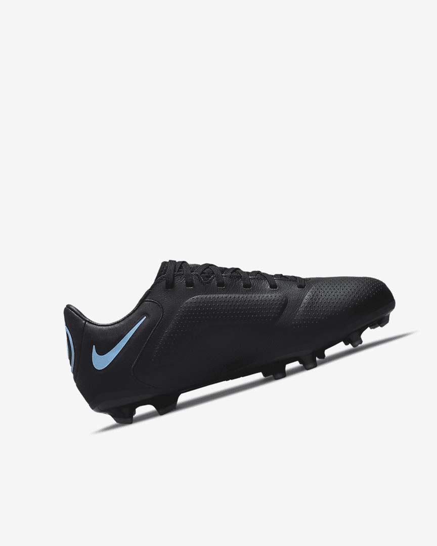 Botas de Futbol Nike Jr. Tiempo Legend 9 Pro FG Niña Negras Gris Negras | AR1121