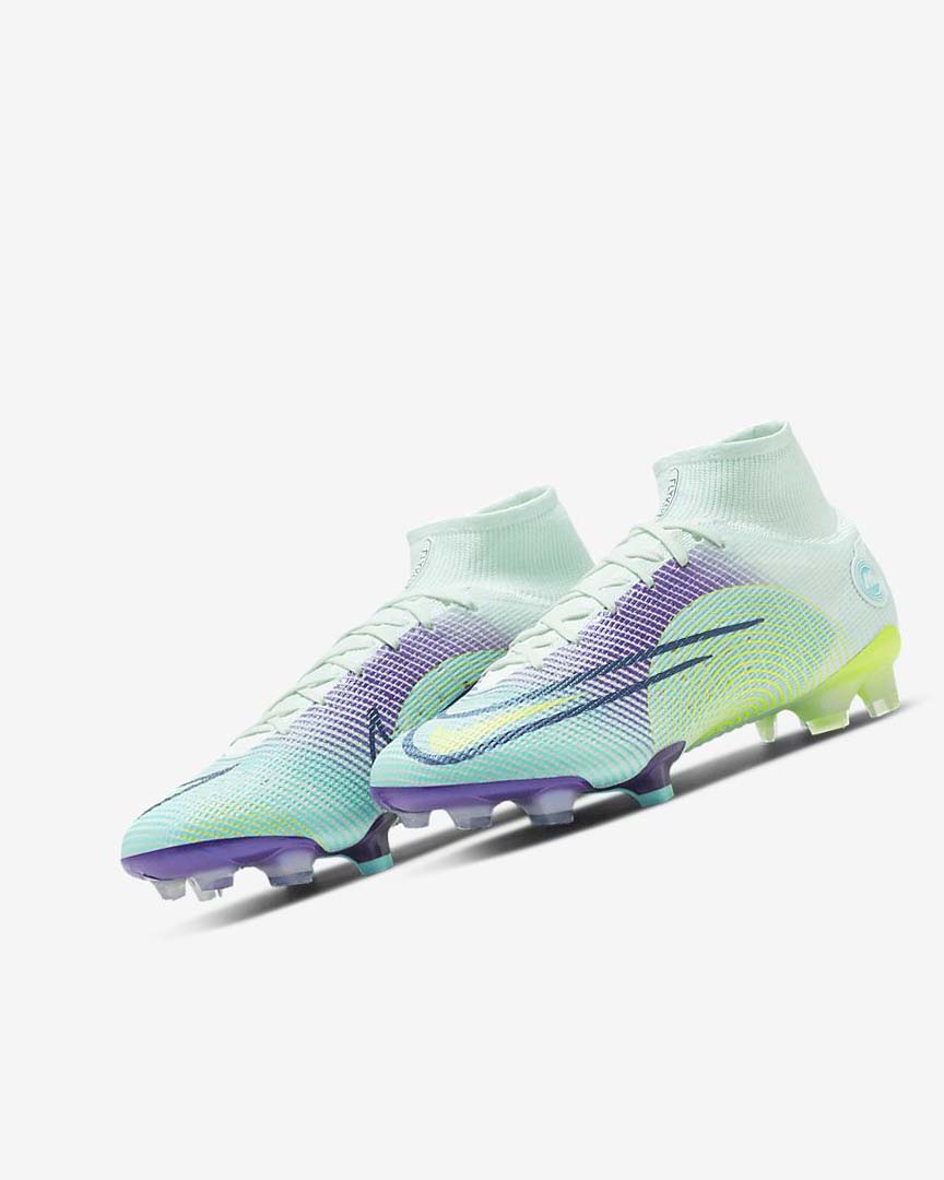 Botas de Futbol Nike Mercurial Dream Speed Superfly 8 Elite FG Mujer Verde Moradas Verde | AR2522