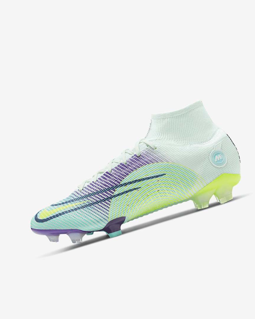 Botas de Futbol Nike Mercurial Dream Speed Superfly 8 Elite FG Mujer Verde Moradas Verde | AR2522