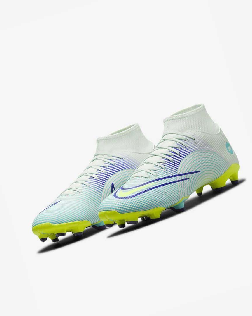 Botas de Futbol Nike Mercurial Dream Speed Superfly 8 Academy MG Hombre Verde Moradas Verde | AR4652