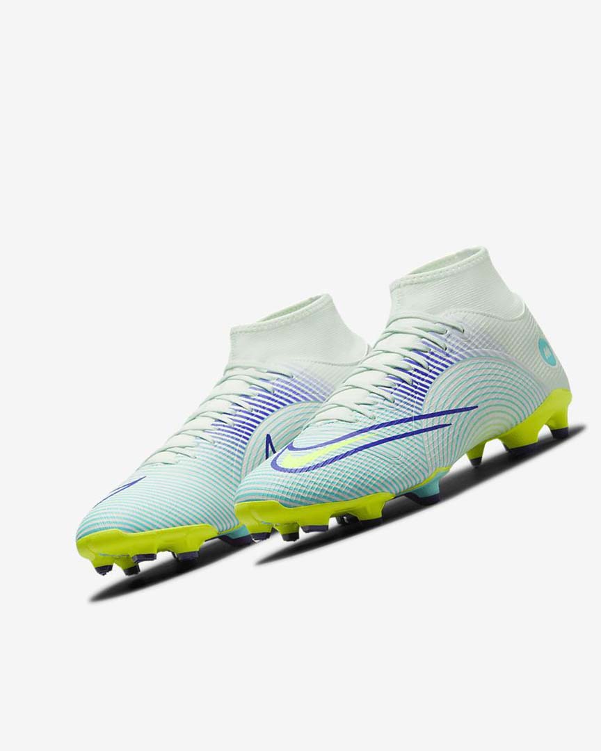 Botas de Futbol Nike Mercurial Dream Speed Superfly 8 Academy MG Mujer Verde Moradas Verde | AR5052