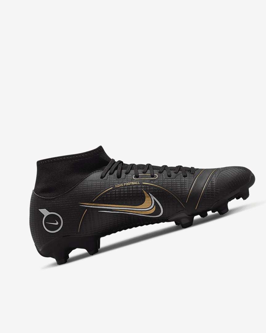 Botas de Futbol Nike Mercurial Superfly 8 Academy MG Mujer Negras Metal Plateadas Gris Metal Doradas | AR2259