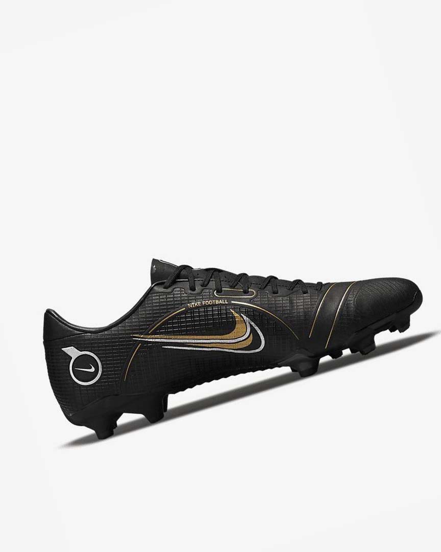 Botas de Futbol Nike Mercurial Vapor 14 Academy MG Hombre Negras Metal Plateadas Gris Metal Doradas | AR2260