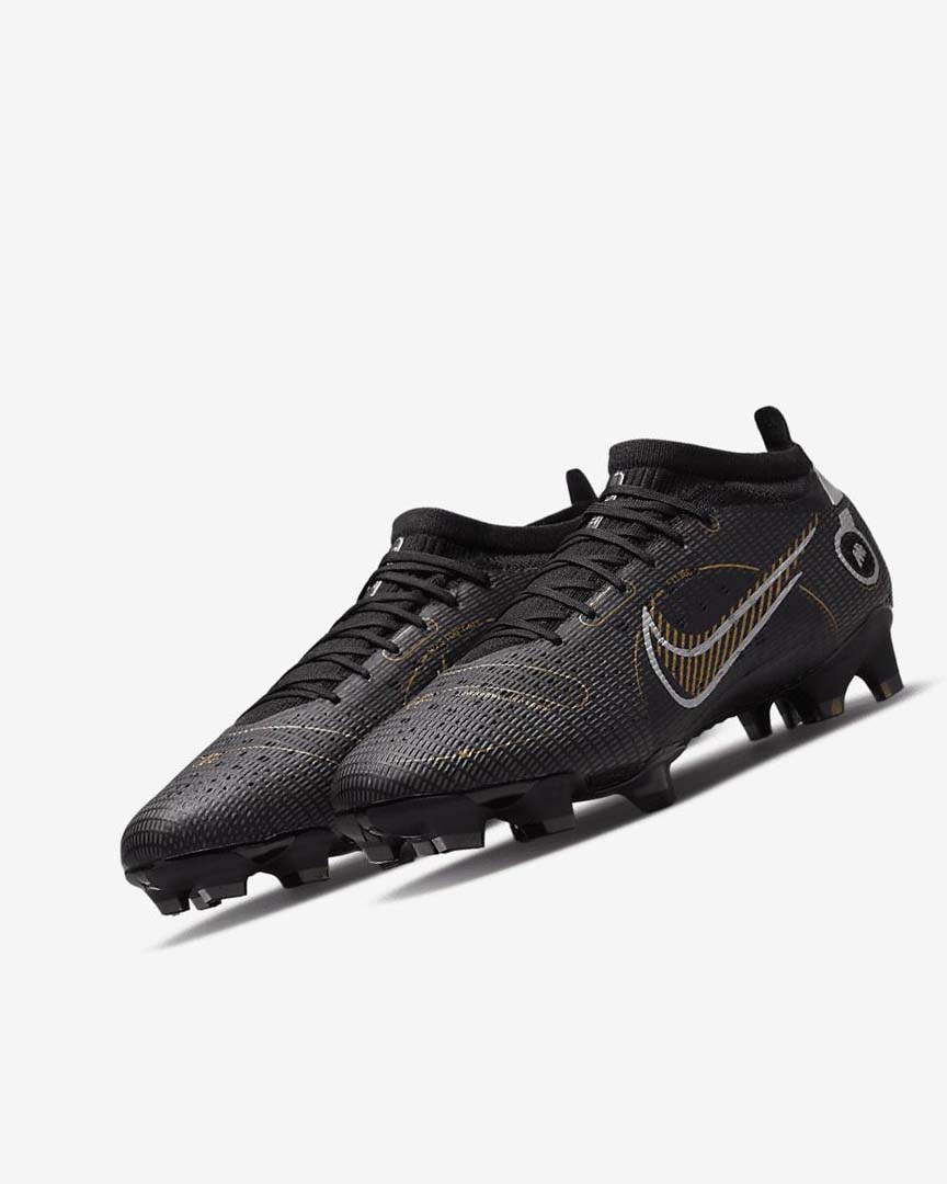 Botas de Futbol Nike Mercurial Vapor 14 Pro FG Mujer Negras Metal Plateadas Gris Metal Doradas | AR2397