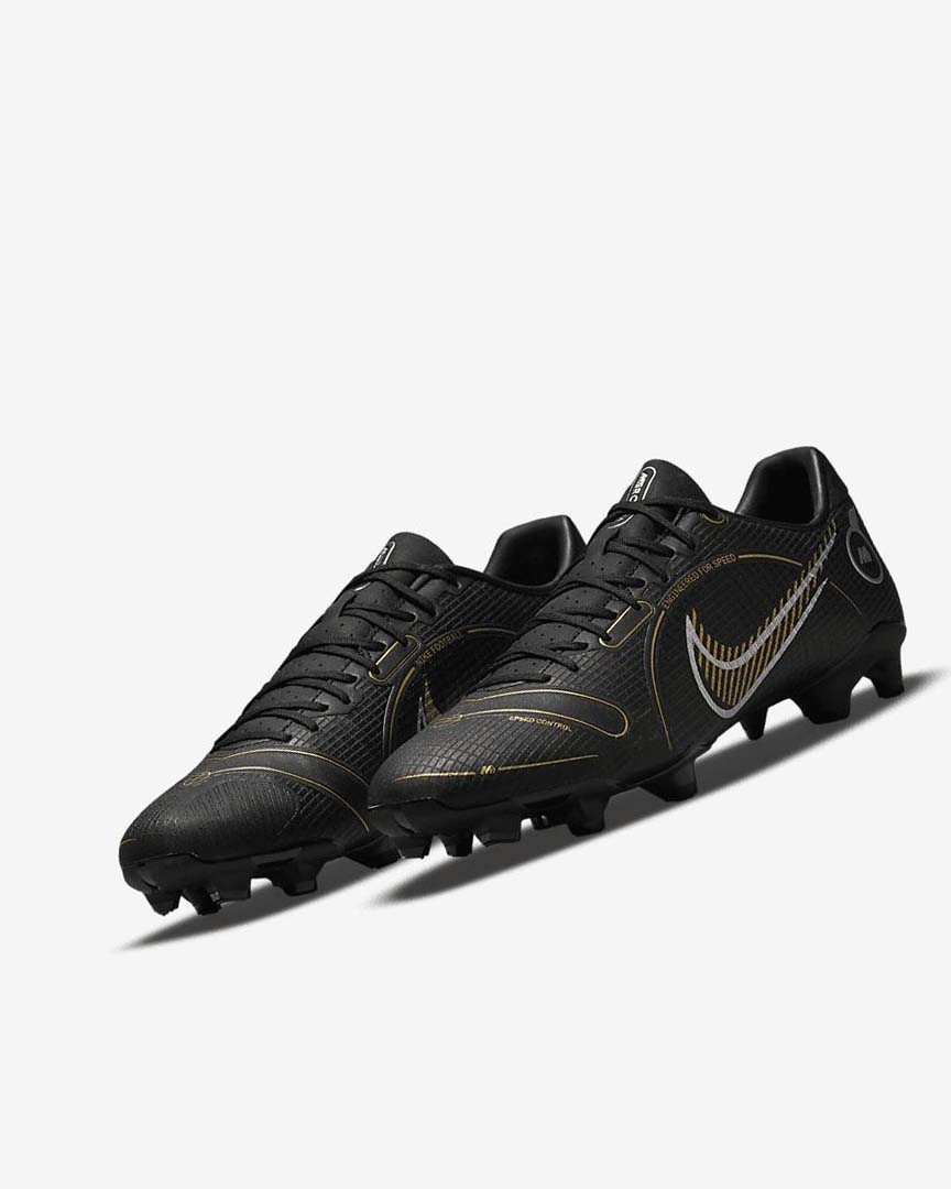 Botas de Futbol Nike Mercurial Vapor 14 Academy MG Mujer Negras Metal Plateadas Gris Metal Doradas | AR2587