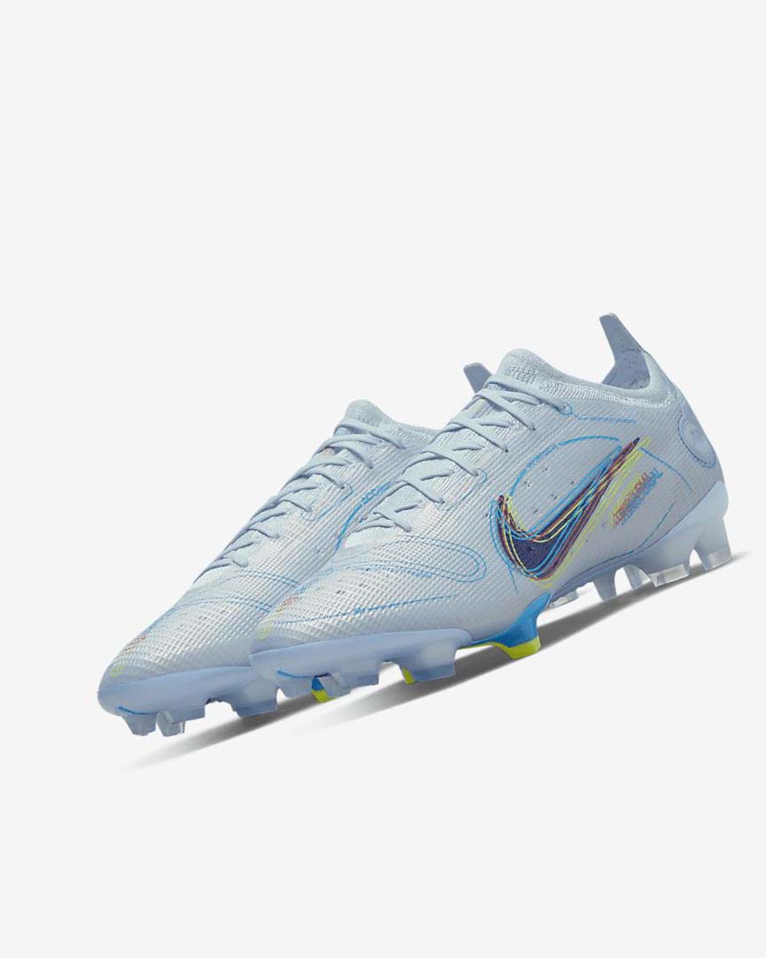 Botas de Futbol Nike Mercurial Vapor 14 Elite FG Mujer Gris Azules Claro Azules Azules | AR2922