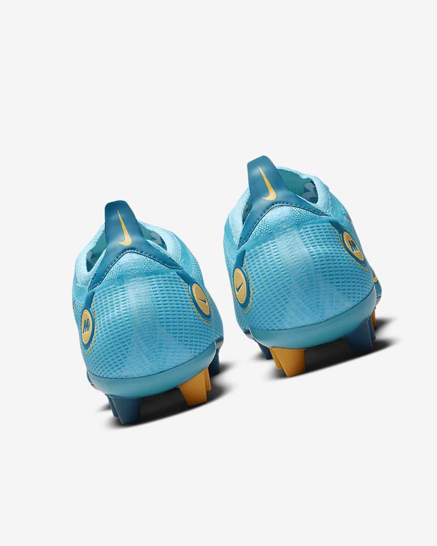 Botas de Futbol Nike Mercurial Vapor 14 Elite AG Mujer Azules Naranjas | AR3005