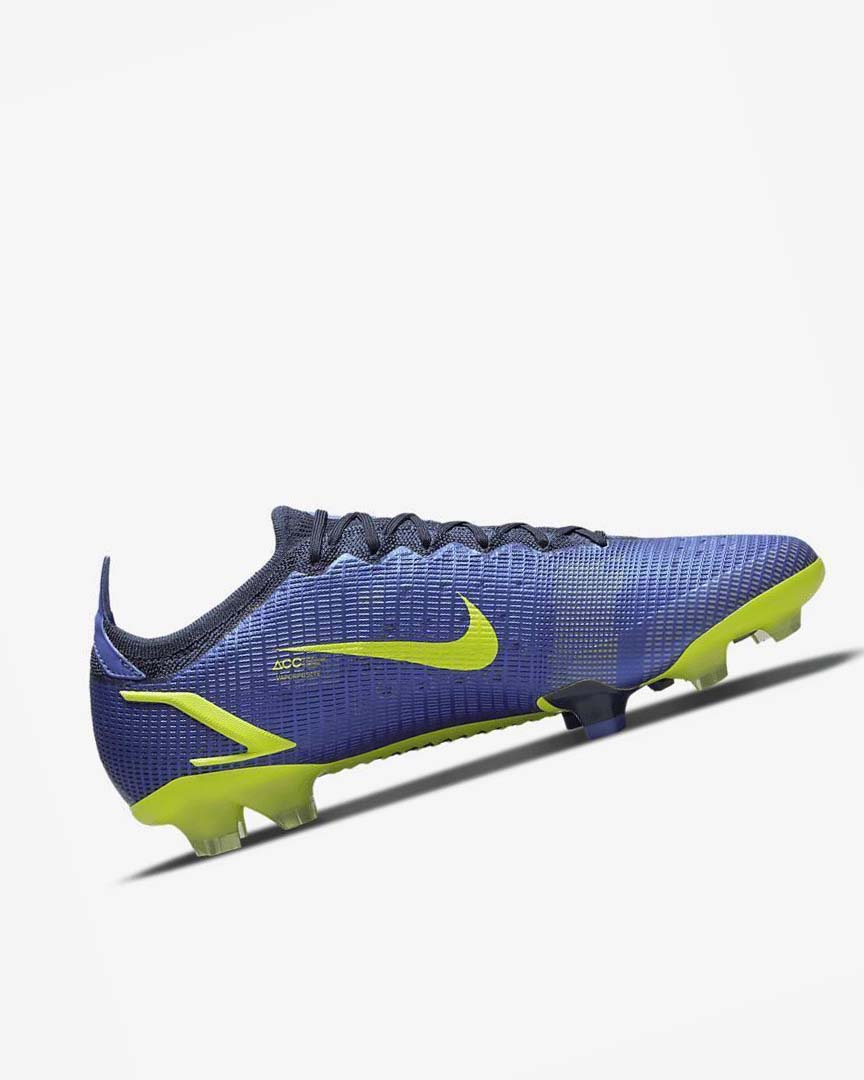 Botas de Futbol Nike Mercurial Vapor 14 Elite FG Hombre Azules Azules | AR3261