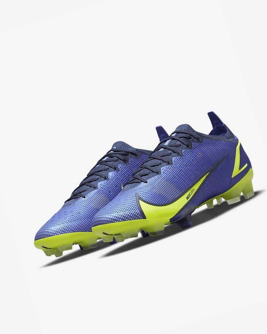 Botas de Futbol Nike Mercurial Vapor 14 Elite FG Hombre Azules Azules | AR3261