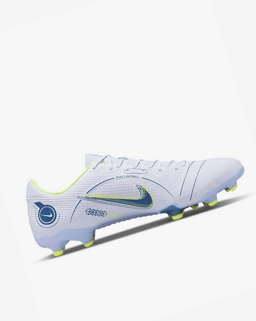 Botas de Futbol Nike Mercurial Vapor 14 Academy MG Hombre Gris Azules Claro Azules Azules | AR4503