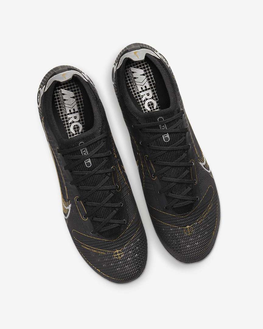 Botas de Futbol Nike Mercurial Vapor 14 Elite FG Mujer Negras Metal Plateadas Gris Metal Doradas | AR4958