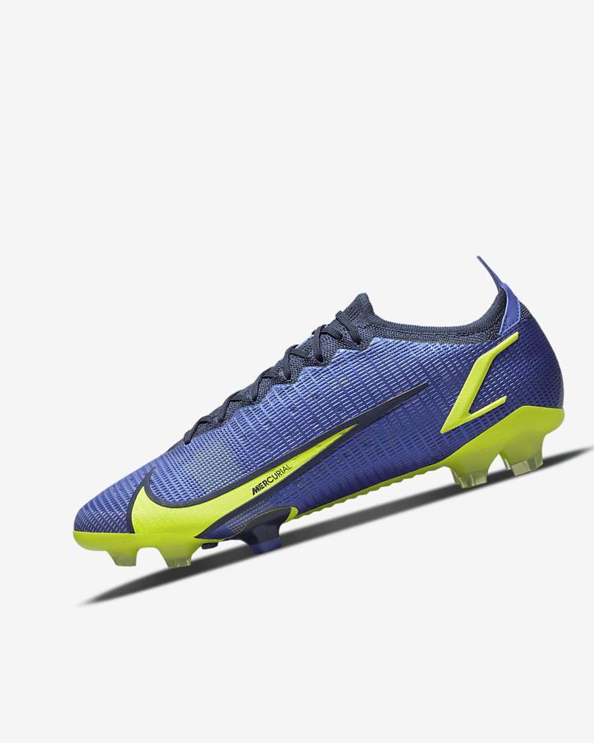 Botas de Futbol Nike Mercurial Vapor 14 Elite FG Mujer Azules Azules | AR5506