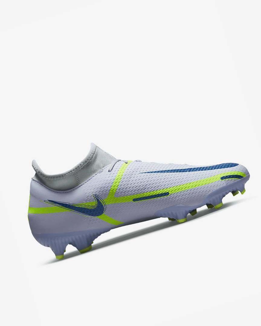 Botas de Futbol Nike Phantom GT2 Academy Dynamic Fit MG Hombre Gris Azules Claro Azules Oscuro | AR2243