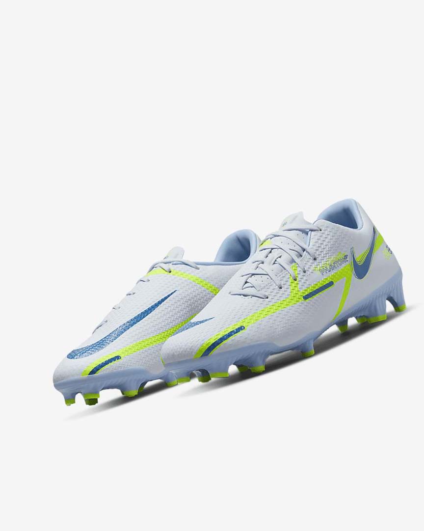 Botas de Futbol Nike Phantom GT2 Academy MG Mujer Gris Azules Claro Azules Oscuro | AR2840