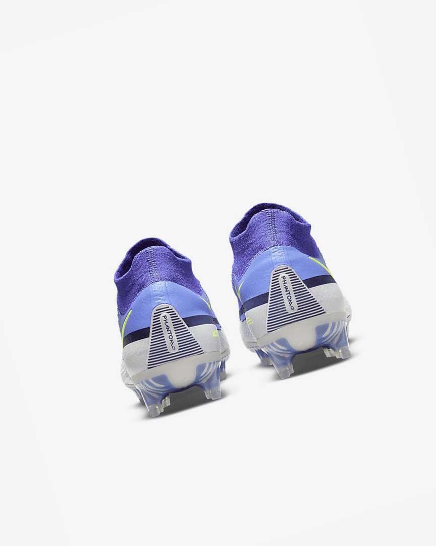 Botas de Futbol Nike Phantom GT2 Dynamic Fit Elite FG Hombre Azules Gris Azules | AR2229