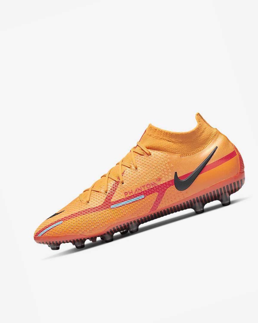 Botas de Futbol Nike Phantom GT2 Dynamic Fit Elite AG-Pro Hombre Naranjas Naranjas Rojas Claro Negras | AR2664