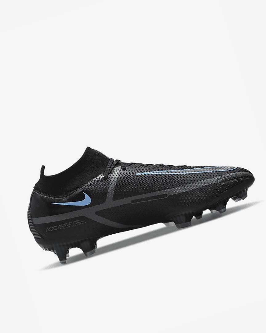 Botas de Futbol Nike Phantom GT2 Dynamic Fit Elite FG Hombre Negras Gris Negras | AR4643