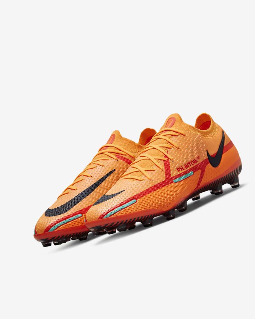 Botas de Futbol Nike Phantom GT2 Elite AG-Pro Mujer Naranjas Naranjas Rojas Claro Negras | AR1147