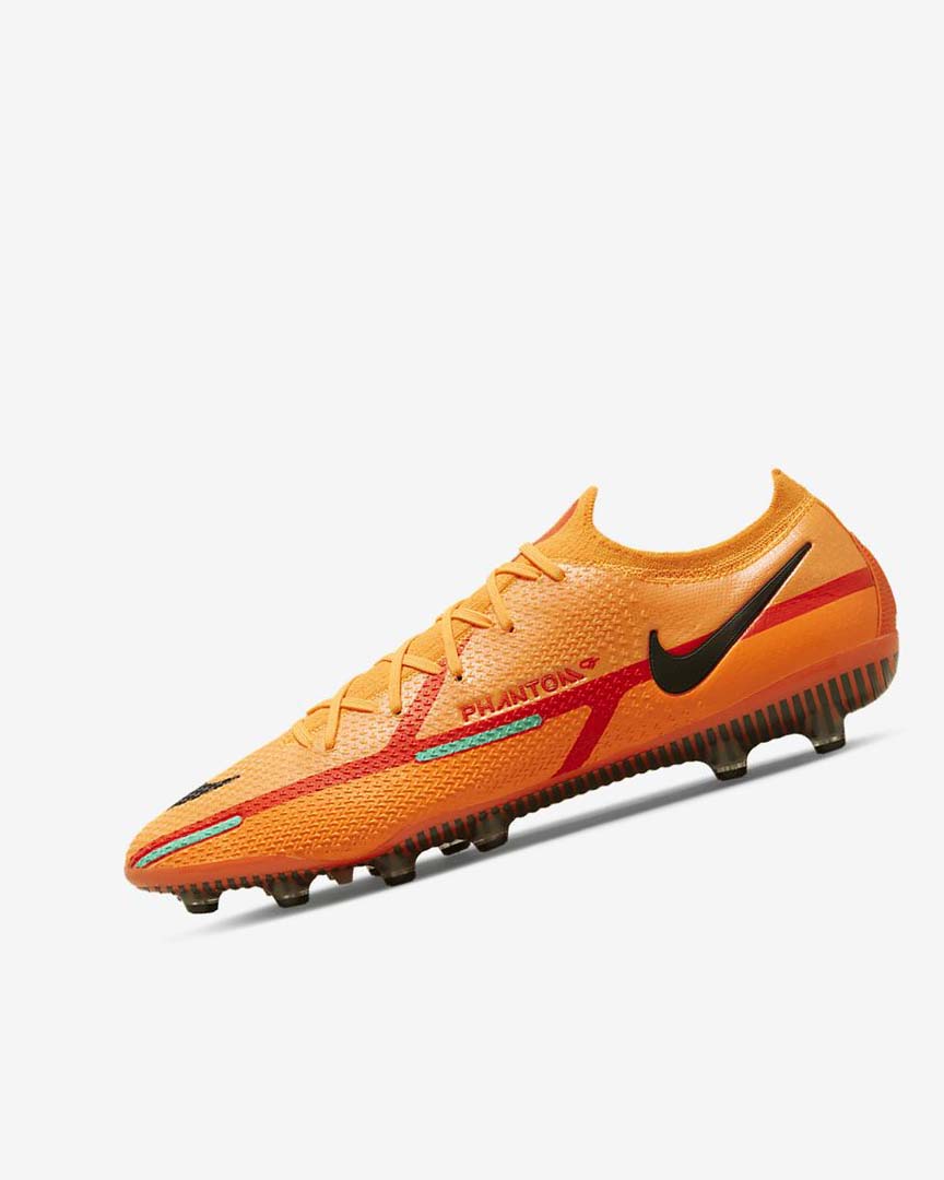 Botas de Futbol Nike Phantom GT2 Elite AG-Pro Mujer Naranjas Naranjas Rojas Claro Negras | AR1147