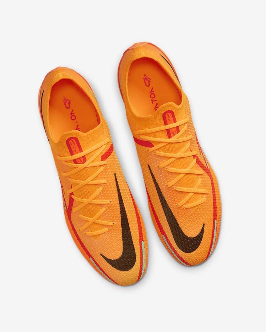 Botas de Futbol Nike Phantom GT2 Elite FG Mujer Naranjas Naranjas Rojas Claro Negras | AR2288