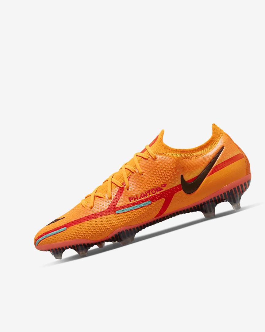 Botas de Futbol Nike Phantom GT2 Elite FG Mujer Naranjas Naranjas Rojas Claro Negras | AR2288