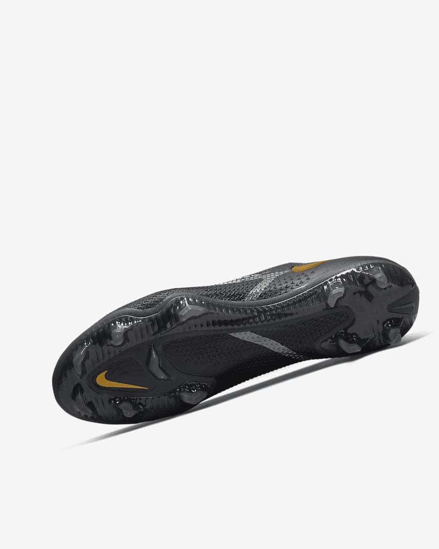 Botas de Futbol Nike Phantom GT2 Elite FG Mujer Negras Metal Doradas Metal Plateadas Metal Gris Oscuro | AR2338