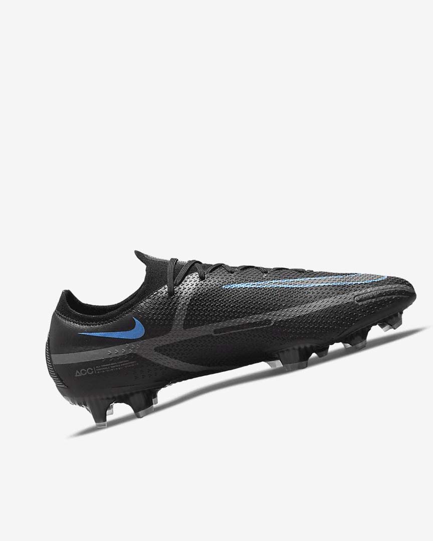 Botas de Futbol Nike Phantom GT2 Elite FG Mujer Negras Gris Negras | AR4542