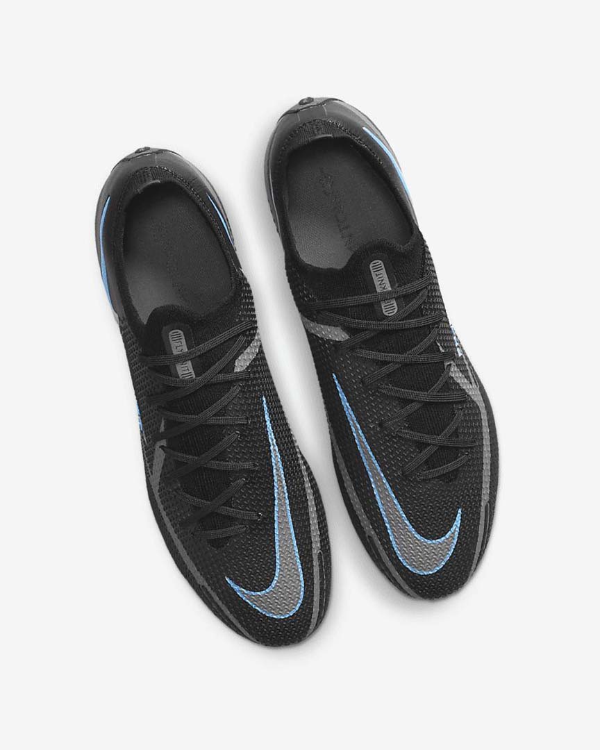 Botas de Futbol Nike Phantom GT2 Elite FG Mujer Negras Gris Negras | AR4542