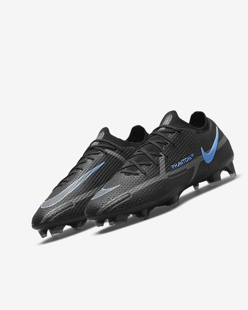 Botas de Futbol Nike Phantom GT2 Elite FG Mujer Negras Gris Negras | AR4542