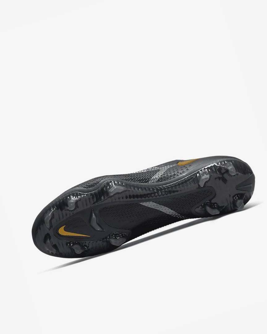 Botas de Futbol Nike Phantom GT2 Elite FG Hombre Negras Metal Doradas Metal Plateadas Metal Gris Oscuro | AR4634