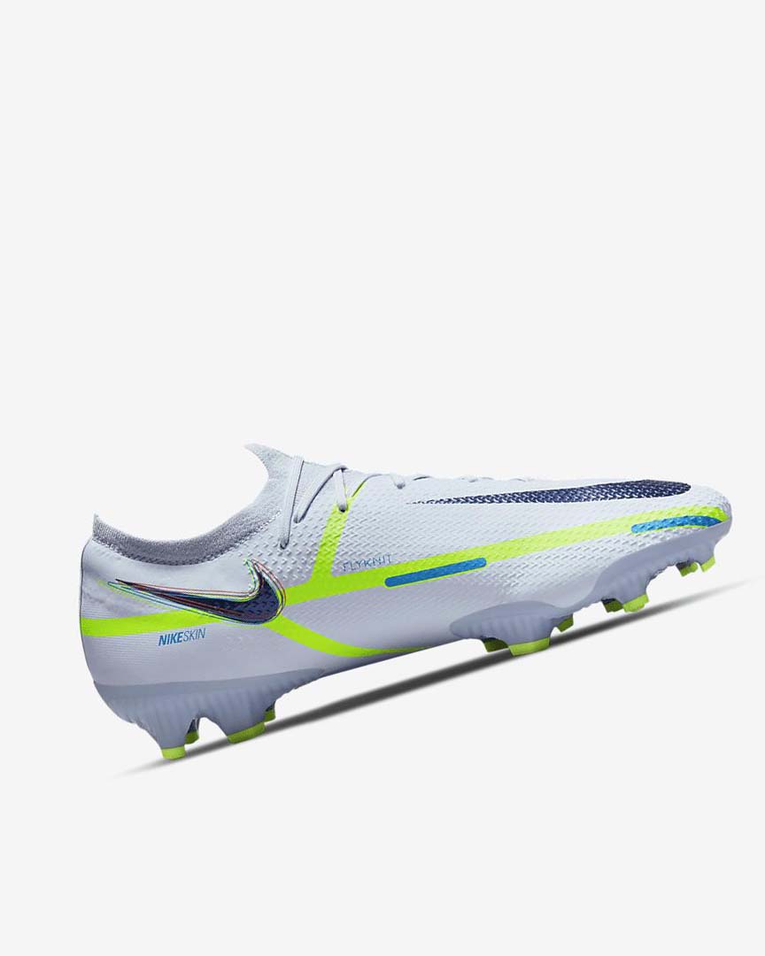 Botas de Futbol Nike Phantom GT2 Pro FG Mujer Gris Azules Claro Azules | AR4683