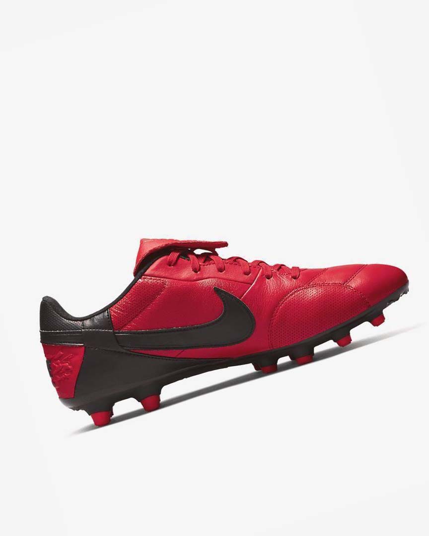 Botas de Futbol Nike The Premier 3 FG Hombre Rojas Rojas Negras | AR4879