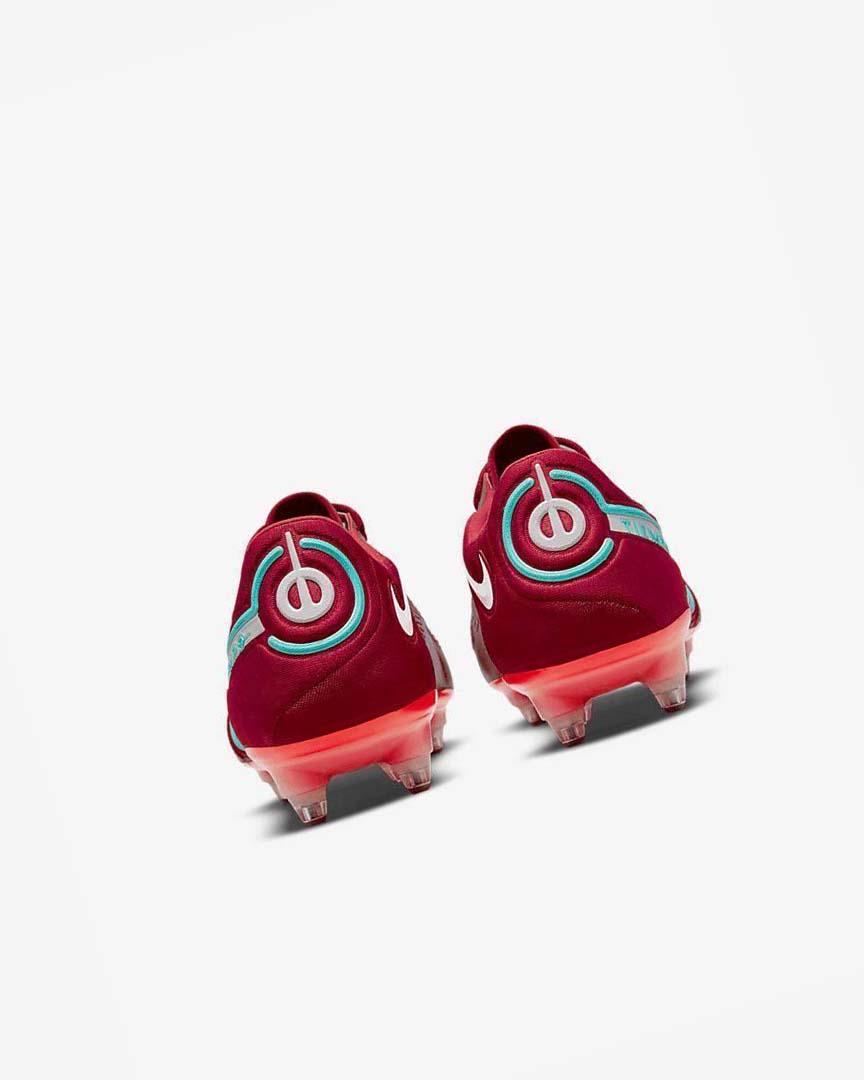 Botas de Futbol Nike Tiempo Legend 9 Elite SG-Pro AC Hombre Rojas Rojas Claro Blancas | AR2895