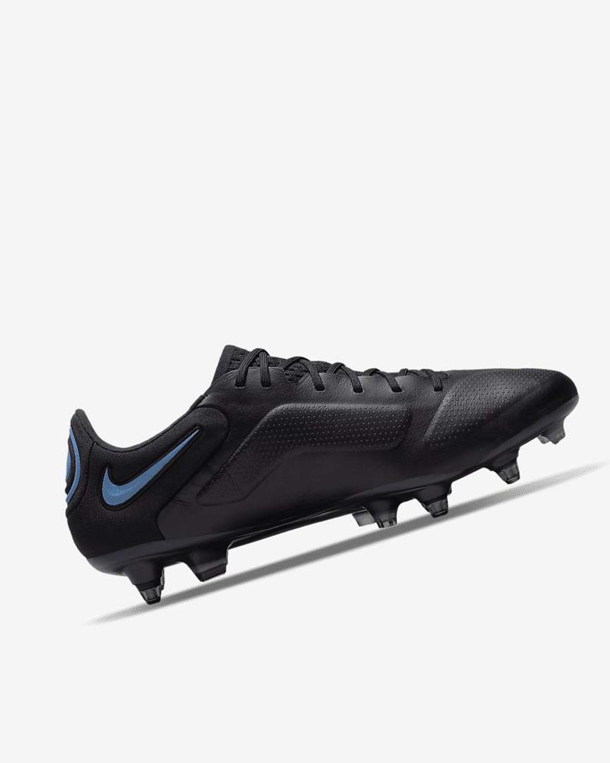 Botas de Futbol Nike Tiempo Legend 9 Elite SG-Pro AC Mujer Negras Gris Negras | AR3053