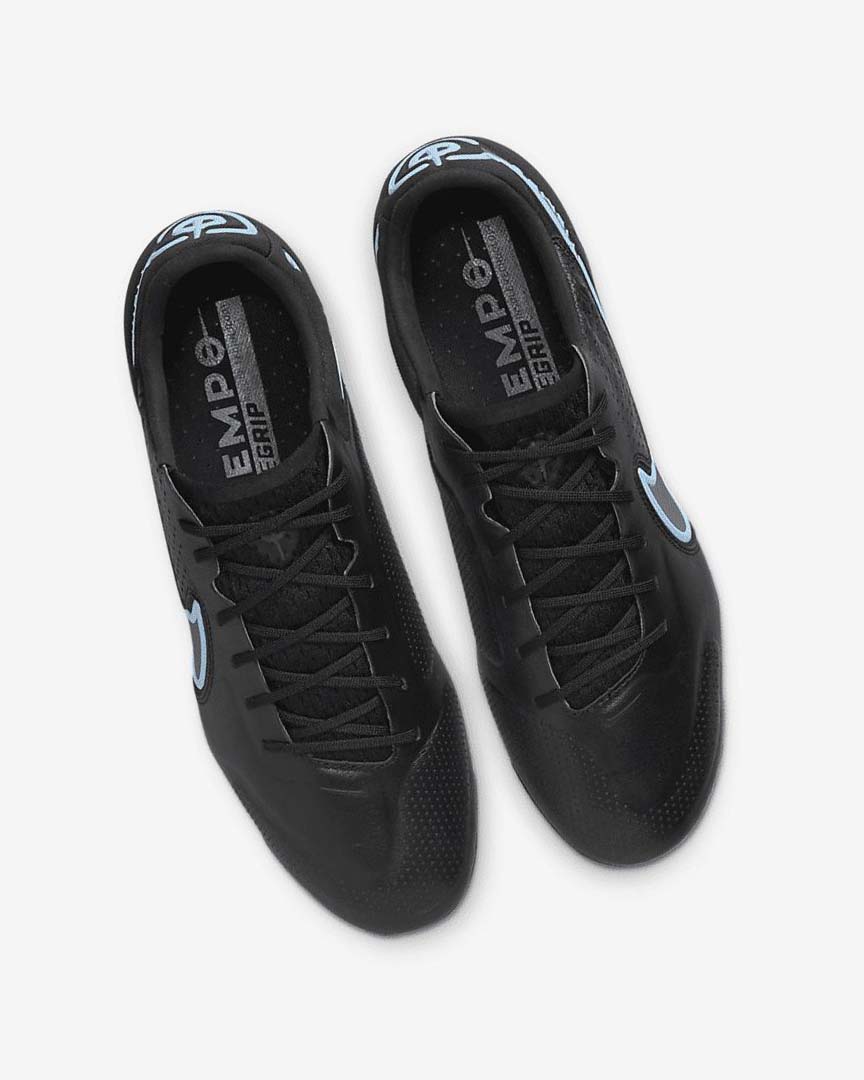 Botas de Futbol Nike Tiempo Legend 9 Elite FG Mujer Negras Gris Negras | AR4602