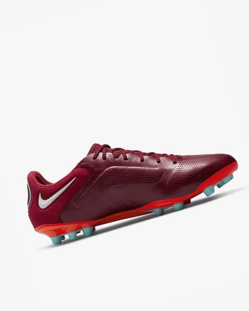 Botas de Futbol Nike Tiempo Legend 9 Elite AG-Pro Hombre Rojas Rojas Claro Blancas | AR5053