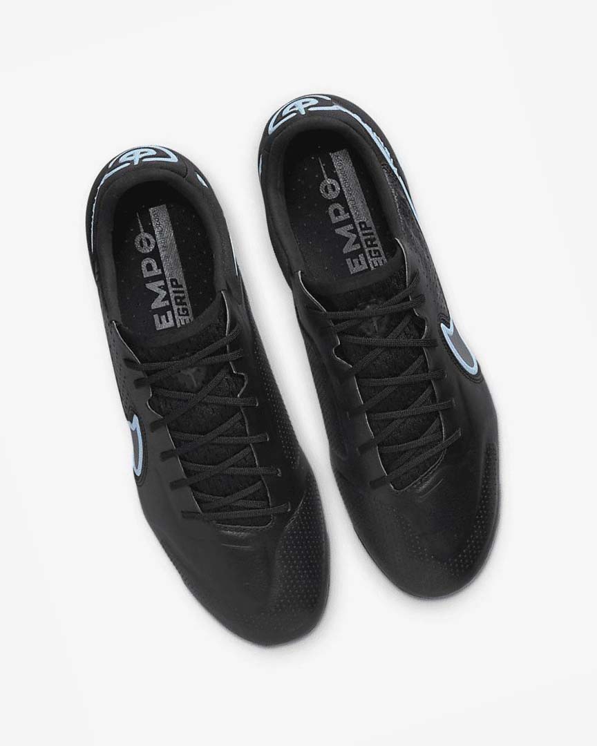 Botas de Futbol Nike Tiempo Legend 9 Elite FG Hombre Negras Gris Negras | AR5235