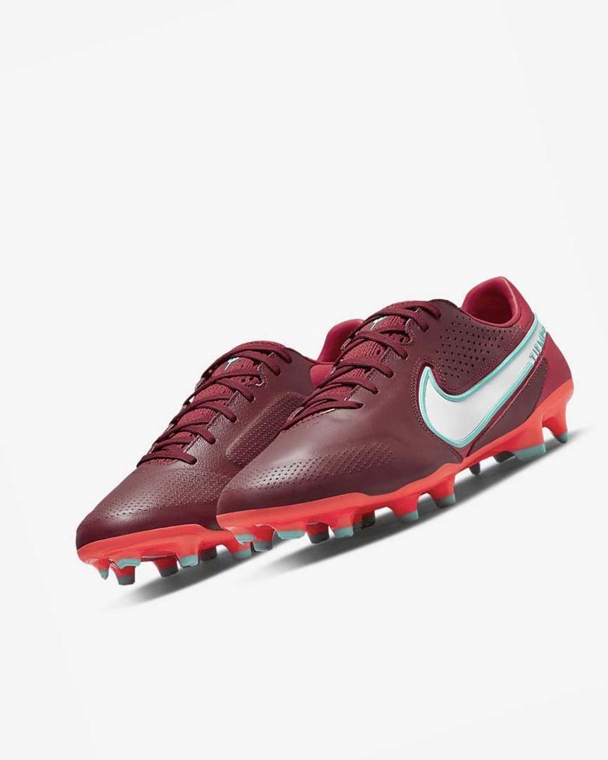 Botas de Futbol Nike Tiempo Legend 9 Pro FG Hombre Rojas Blancas | AR2269