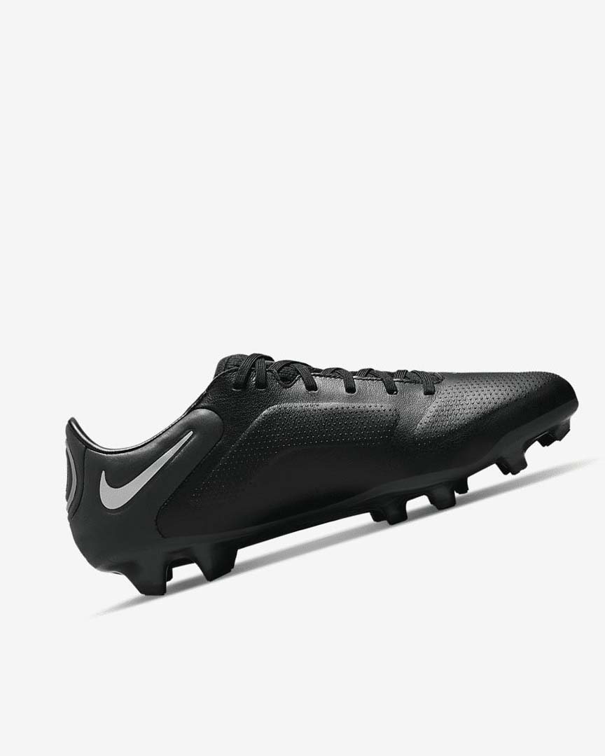 Botas de Futbol Nike Tiempo Legend 9 Pro FG Mujer Negras Gris Oscuro Metal Doradas Metal Gris Oscuro | AR2698