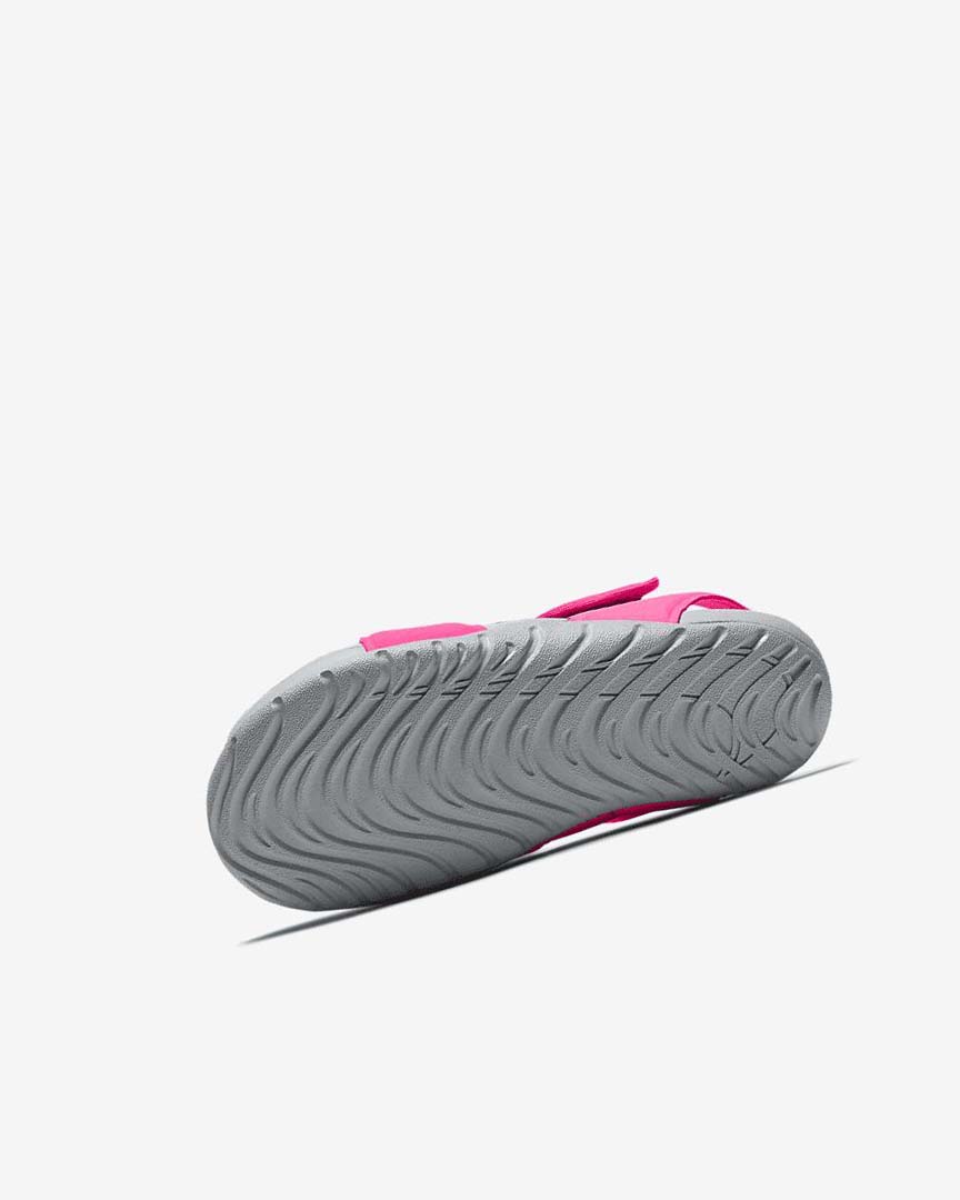 Sandalias Nike Sunray Protect 2 Niño Rosas Gris Fucsia | AR5168