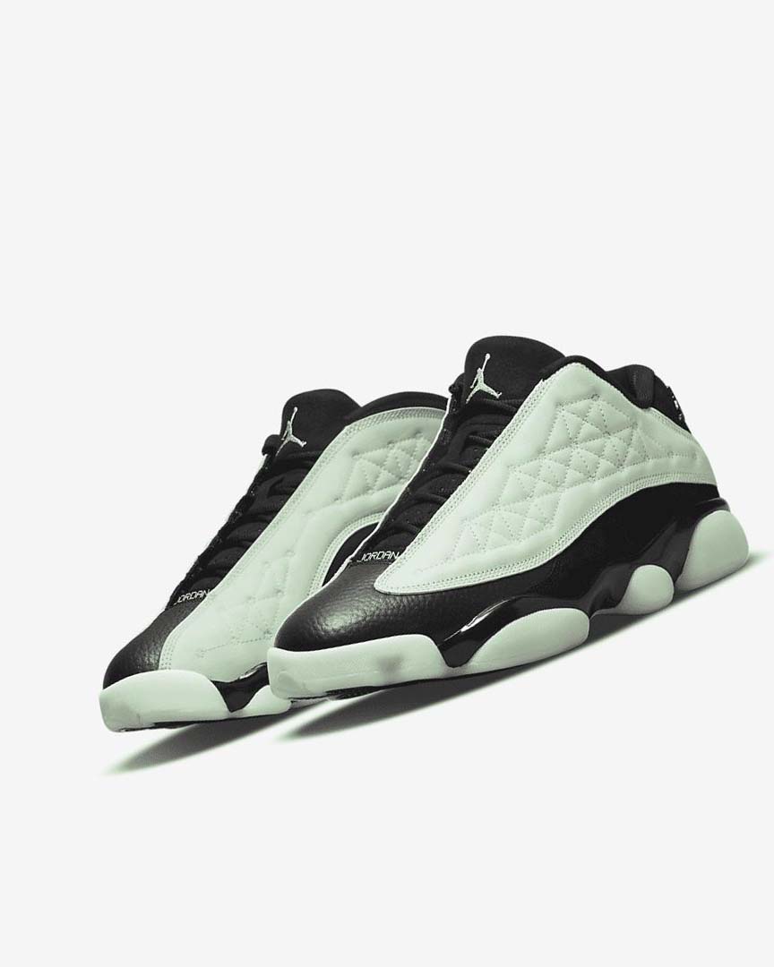 Zapatillas Baloncesto Nike Air Jordan 13 Retro Low Hombre Verde Negras | AR2591