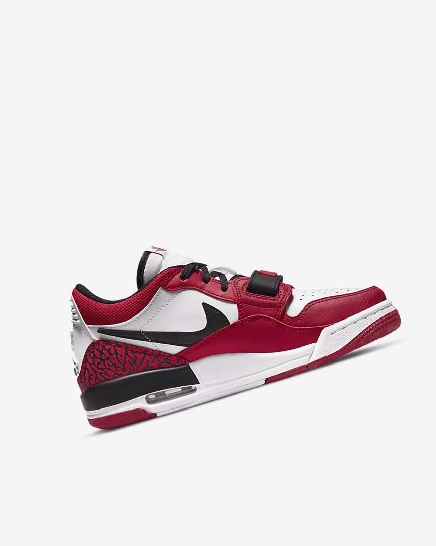 Zapatillas Baloncesto Nike Air Jordan Legacy 312 Low Niño Blancas Rojas Negras | AR1177