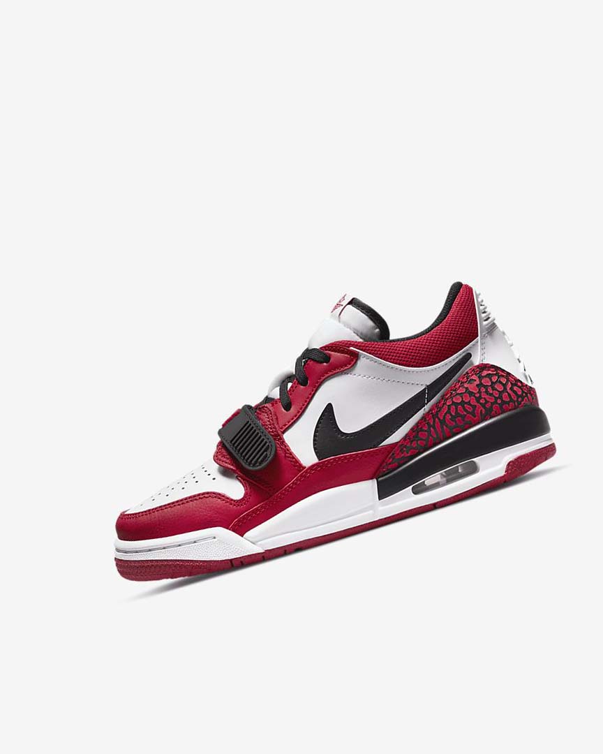 Zapatillas Baloncesto Nike Air Jordan Legacy 312 Low Niño Blancas Rojas Negras | AR1177